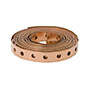 WS-1101 - (25 Ft. Roll Copper Tube Strap Perforated) C